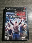 WWE Smackdown Vs. Raw 2011 (Sony PlayStation 2, 2010) Disc & Case (NO MANUAL)