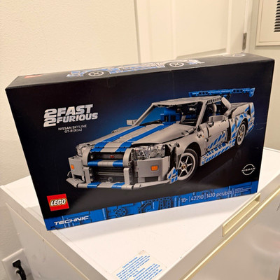 LEGO Technic 42210 2 Fast 2 Furious Nissan Skyline GT-R (R34) 1410pcs
