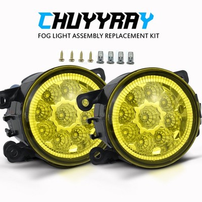 L+R Pair of LED Bumper Lamp Front Fog Light For FORD TRANSIT CONNECT 2011-2022