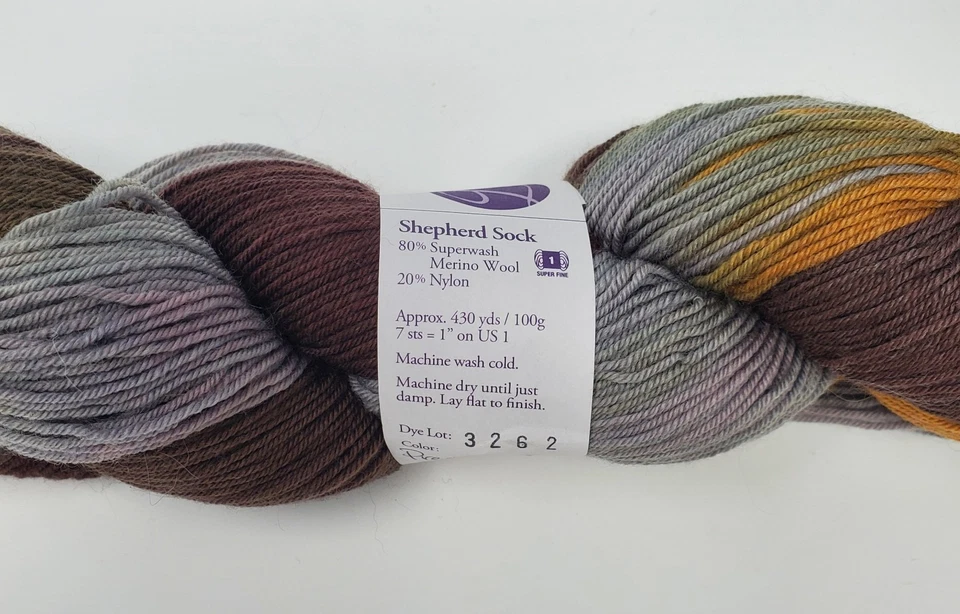 Hilo de calcetín de pastor Lorna's Laces (1 madeja) PREPARAR PARA TEÑIR - 430 yardas - Nuevo con etiquetas Foto 4 de 4