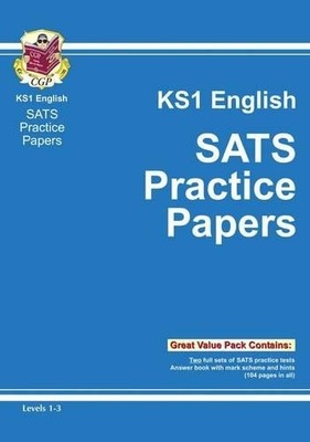KS1 English SATs Practice Papers - Levels 1-3: Practi... by CGP Books 1841461865