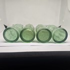 VINTAGE SET OF 4 COCA COLA COKE GREEN GLASS BOTTLE  10 FL OZ  — photo 5