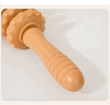 Curved Wood Therapy Massage Roller Tools,Lymphatic Drainage, Cellulite Massag...