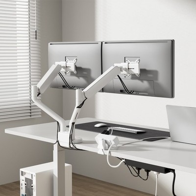 Clear Space Designs ZL2 - Dual Monitor ARM - 35'' max, VESA - USB A and USB C