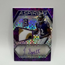 2018 Panini Spectra Aspiring Neon Purple Jaleel Scott Auto RC #JS /35 BAL