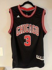 adidas Chicago Bulls Dwayne Wade Size XL Jersey Alternate