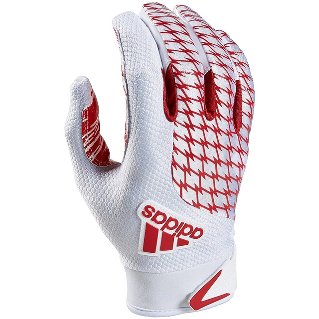 adidas red football gloves