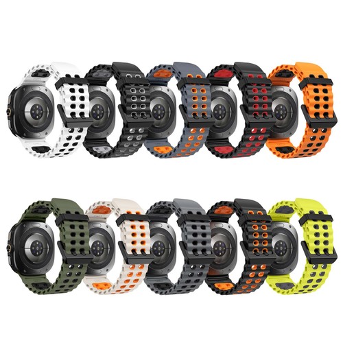 For Samsung Galaxy Watch Ultra7 Band 47mm Waterproof Silicone Sport Rugged Strap - Picture 7 of 39