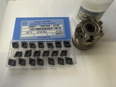 Produktbild von JONGEN Uni Mill Wendeschneidplatten-Schaftfräser – 90PP-32-77-3, B13, T09, SS3,0-2