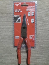 Milwaukee 48-22-6101 Comfort Grip 8 Inch Long Nose Pliers