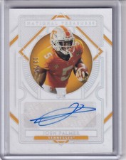 Josh Palmer 2021 National Treasures Collegiate Silver Rc Auto (12/25)