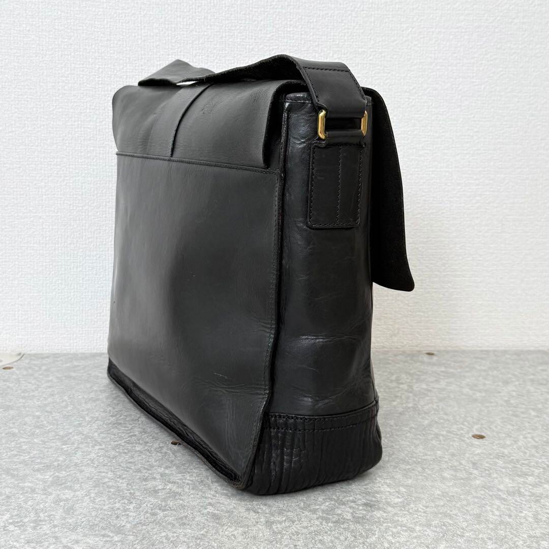 Borsa a tracolla Yves Saint Laurent YSL messenger pelle nera usata ottima + JPN