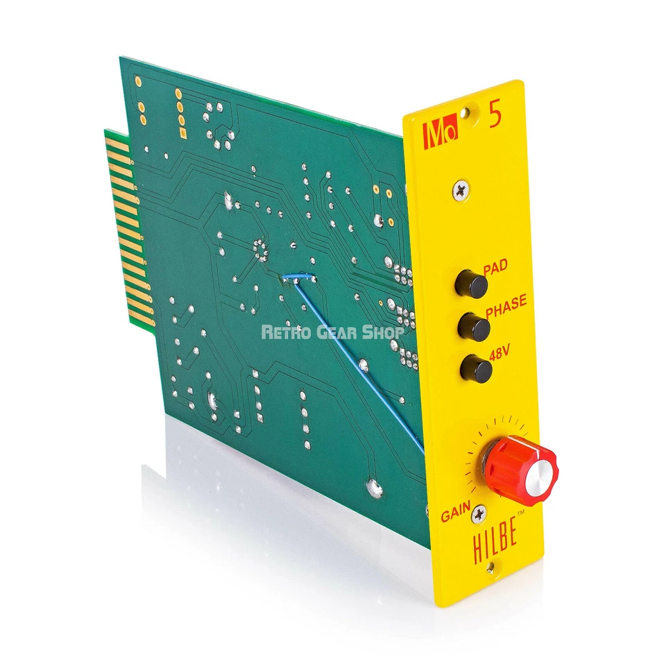 Tom Hilbe Mo 5 Mic Pre 500 Series Limited Edition Microphone Preamp Mo5 - Image 2 of 4