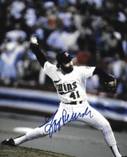 * JEFF REARDON * signed 8x10 photo * MINNESOTA TWINS * COA * 2