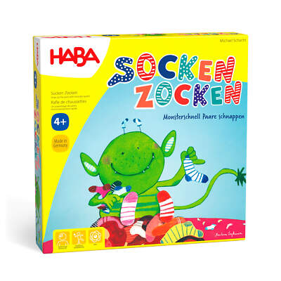 HABA Socken Zocken - Lucky Sock Dip Matching & Memory Game