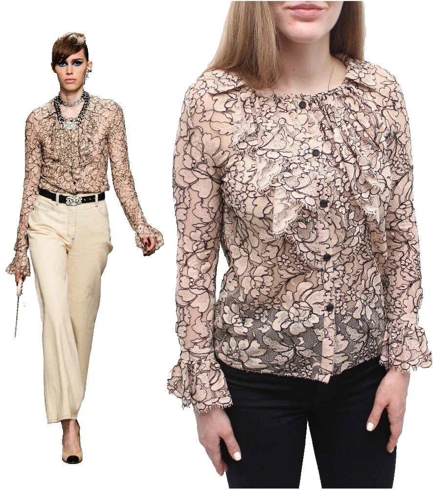 Tops floral Casual CHANEL para De mujer