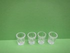 4 pcs Mini Shot Glass for Barbie Fashion Doll Miniature Food — photo 1