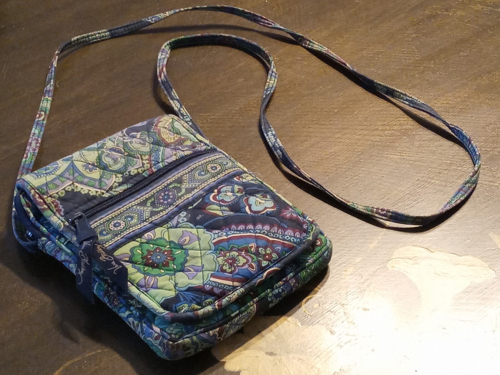 Vera Bradley Crossbody Bag with Matching ID Holder and Change Purse