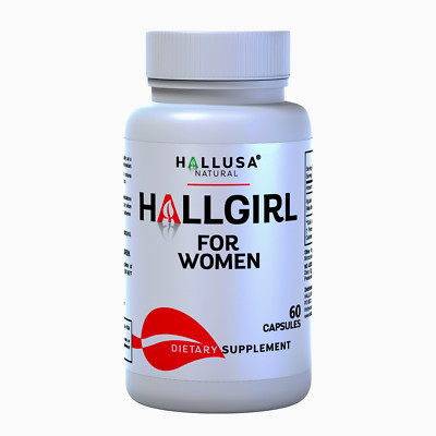 HALLGIRL - Aguaje for Curves - Buttocks Enhancement - Breast Growth - 60 Caps