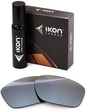 Polarized IKON Replacement Lenses For Oakley SLIVER XL OO9341 Silver Mirror