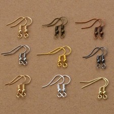200pcs Antique Ear Wire Hook components Earring Hoop Component Jewelry Findings
