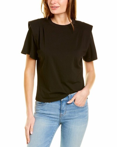Frame Denim Padded Shoulder T-Shirt 