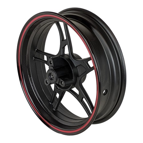 13 Inch Front Rim Wheel - MT 3.50x13 for Gy6 Taotao 150cc Scooters (Black & Red) - 第 1/14 張圖片