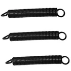 Floyd Rose FRTSNBKP Noiseless Guitar Tremolo Springs, Black, Set of 3