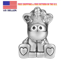 Authentic Bruno The Unicorn Bead Bracelet Charm S925 ALE Sterling Silver Charm