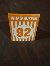 Whataburger Table Tent Markers - Individual Restaurant Order Number 92