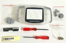 Replacement Housing for Nintendo GBA Game Boy Advance Shell Screen Lens Clear