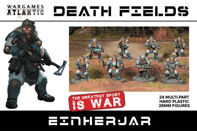 Einherjar - Kunststoff 28 mm Figuren Kit (x24) Wargames Atlantic WAADF003