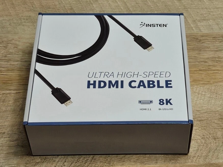 (2 Qty) INSTEN Ultra High Speed 8K HDMI Cable 2.1 60Hz 48Gbps 20 ft White - Image 2 of 2