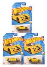 Lot Of 3 Hot Wheels Lotus Sport Elise Yellow-2022 HW Factory Fresh Free Shipping
