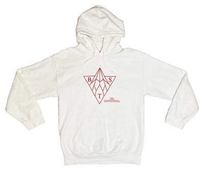 2019 ''The Brotherhood'' BTS Society Custom Kpop Graphic Print White Hoodie - M