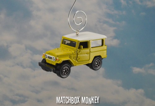 '68 Toyota Land Cruiser FJ40 Custom Christmas Ornament 1/64 SUV Jeep Range Rover - Picture 10 of 10