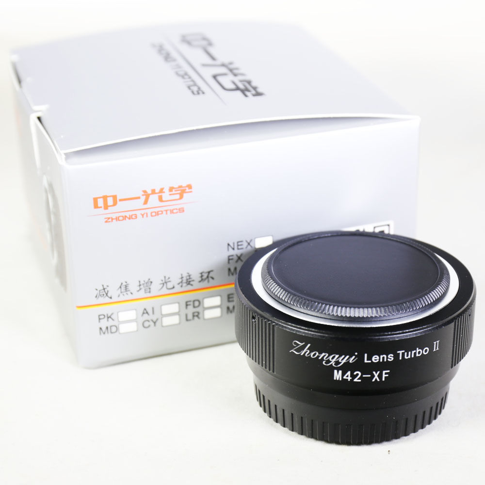 Zhongyi Lens Turbo II Focal Reducer Booster Adapter M42 to Fujifilm FX X  Pro2 T3
