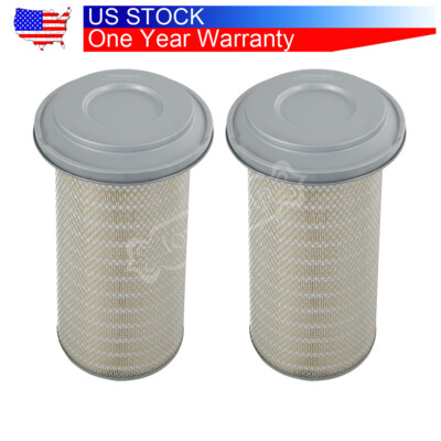 2pecs LAF3551 AF1968 PA2705 AF1968M Air Filter For Kenworth Mack Peterbilt New