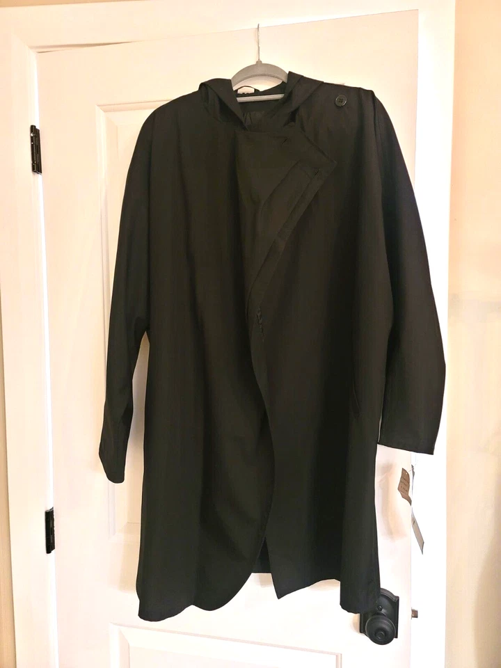 Portrait Vintage Womens Rain Coat Black Size M - Image 2 of 4