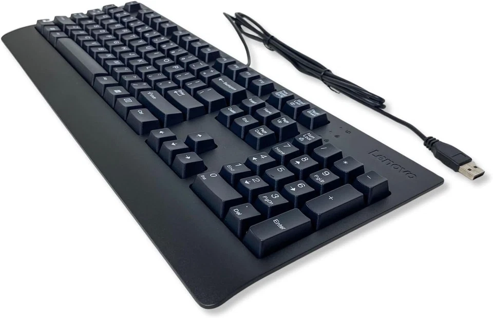Tastatur Lenovo USB US QWERTY Preferred Pro II Schwarz Keyboard 00XH688 - Bild 4 von 4