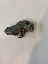 Vintage 1979 Corvette Belt Buckle Indiana Metal Craft M 93 Pewter