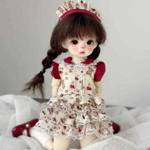 1/6 BJD Doll Nude Resin Hand-Painted  Face Makeup Eyes SD Soo Girl Collect Gifts