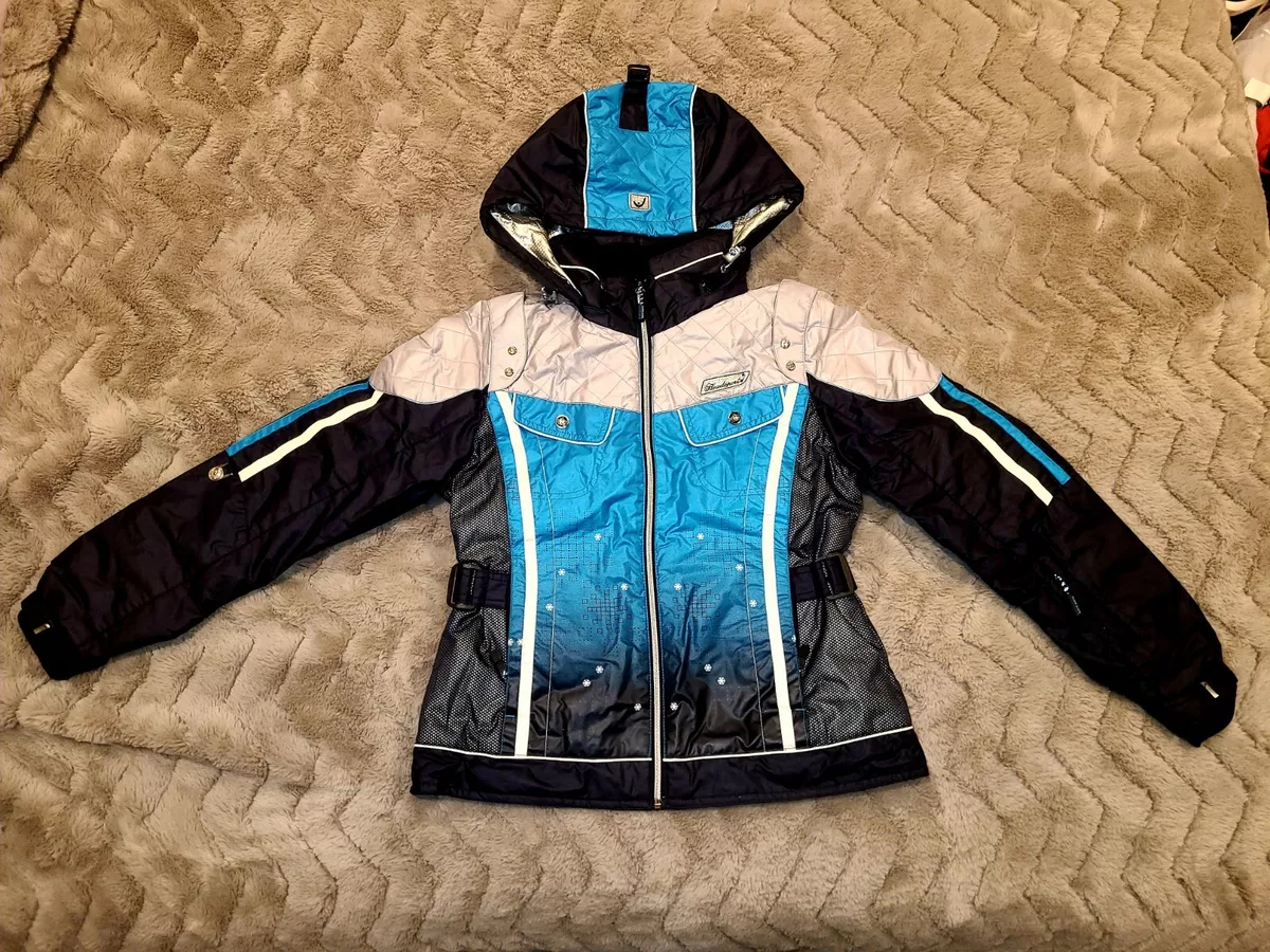 Head Hybrid Sports Ski Snowboard Jacket Hooded Womens Small to Medium 95