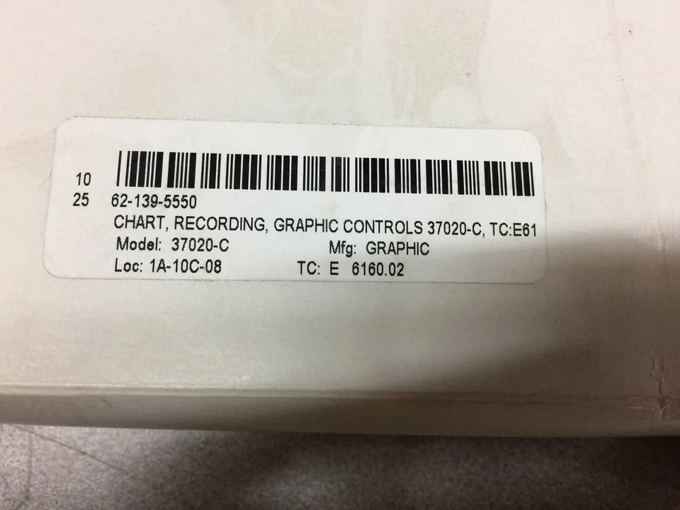 NEW IN BOX OF 5 GRAPHIC CONTROLS CHART READER ROLLS 37020-C - Image 2 of 4