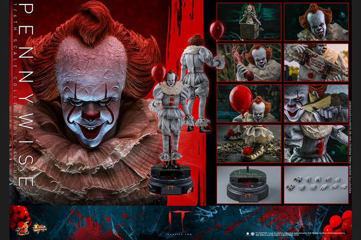 Hot Toys Pennywise IT Chapter Two 1/6 Action Figure Japan Import