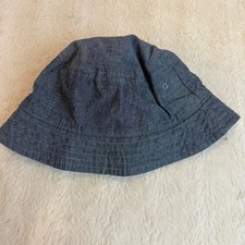 Gymboree Baby Bucket Sun Hat Toddler 12-24 Months Boys Girls Chambray Denim