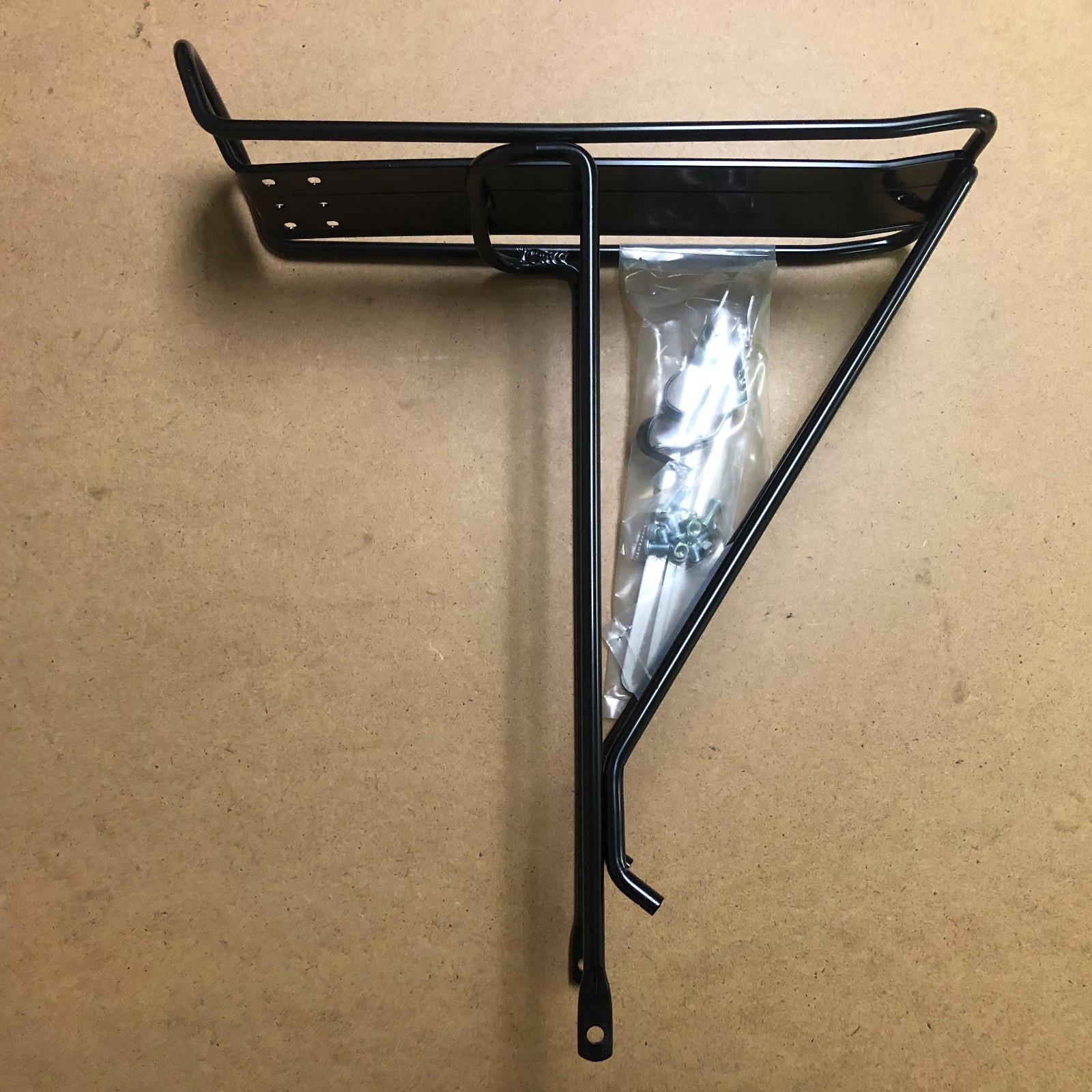 (New) New Bike Bicycle MTB ATB Rear Cargo Carrier Rack 26" Black (23.95 USD)