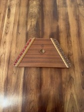 Vintage The Music Maker Nepenenoyka Lap Harp Zither Instrument Wood