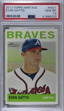2013 Topps Heritage High Number Evan Gattis #H501 PSA 10 GEM MT 1c7