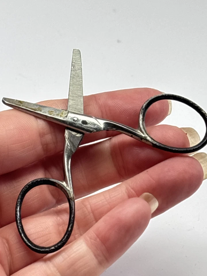 J.A. HENCKELS Vintage School/Hobby/Sewing Scissors Small 2.5" Solingen See Wear - Image 2 of 4
